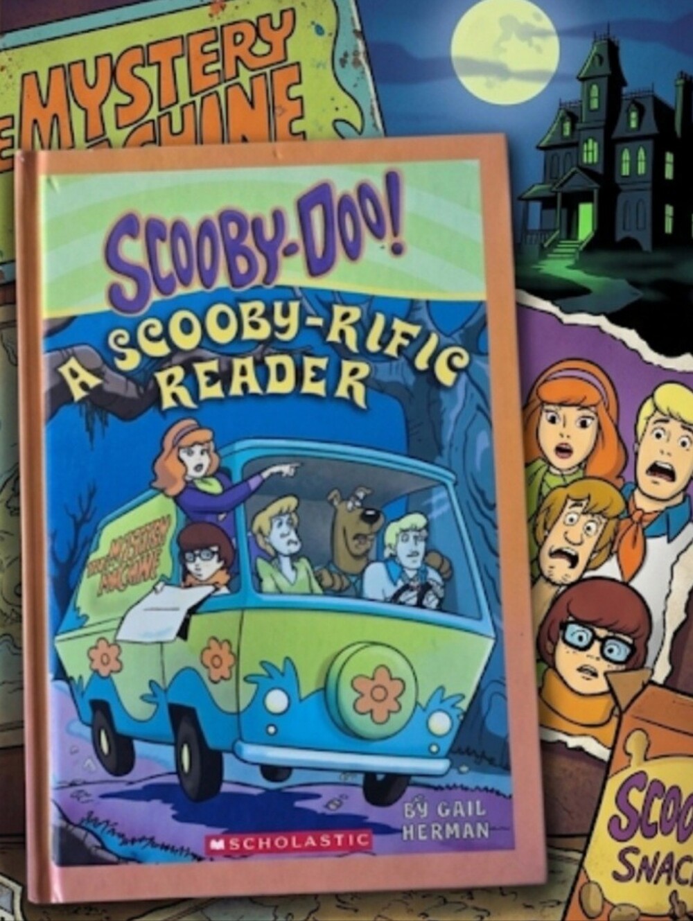 Scooby-Doo! A Scooby-Rific Reader Hardcover Scholastic 4 Story Collection